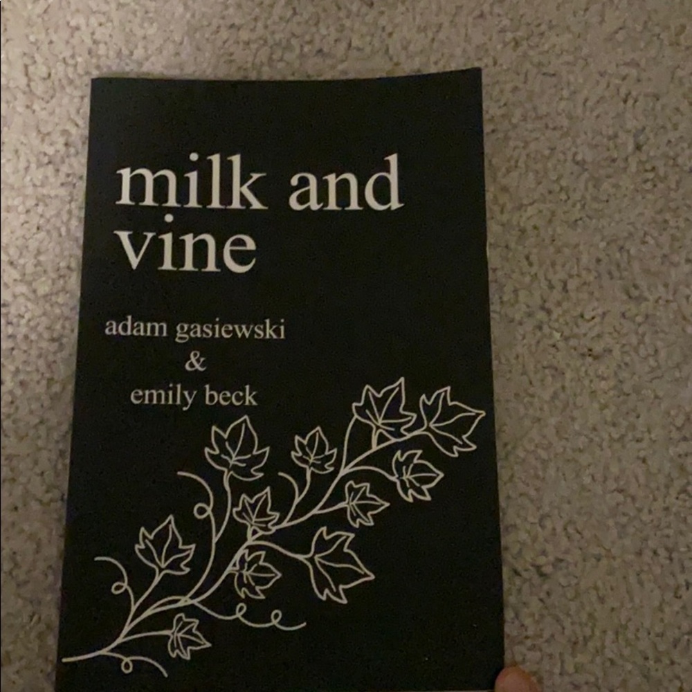 MILK AND VINE BOOK